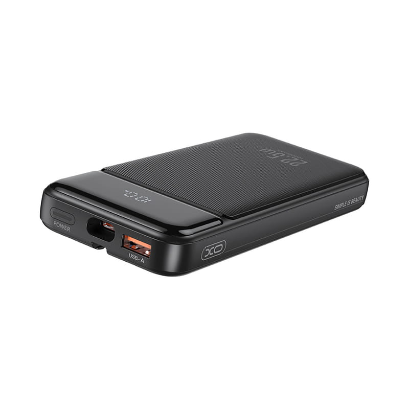 Універсальна мобільна батарея XO PR274 10000mAh 22.5W Black