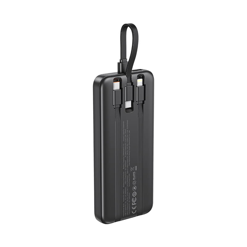Універсальна мобільна батарея XO PR274 10000mAh 22.5W Black