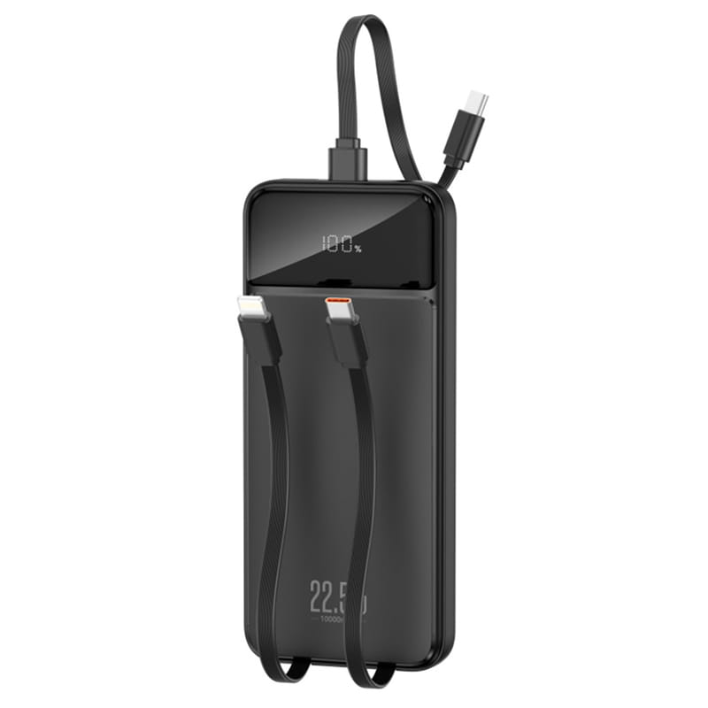 Універсальна мобільна батарея XO PR274 10000mAh 22.5W Black