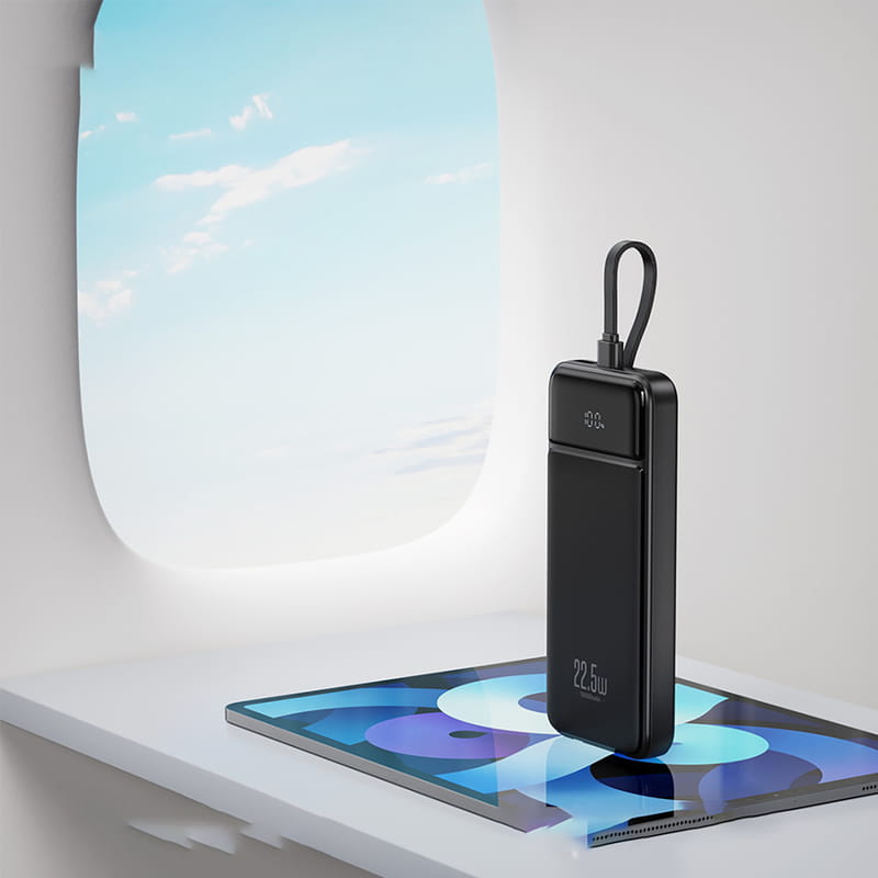 Універсальна мобільна батарея XO PR274 10000mAh 22.5W Black