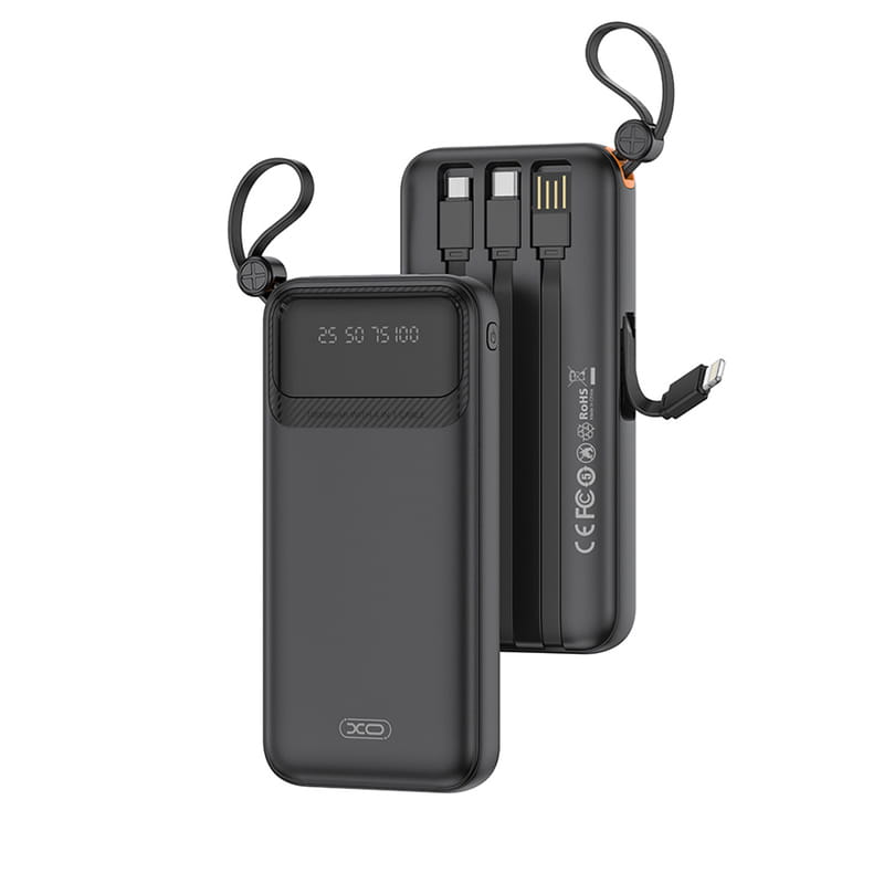 Універсальна мобільна батарея XO PR278 10000mAh 10W Black