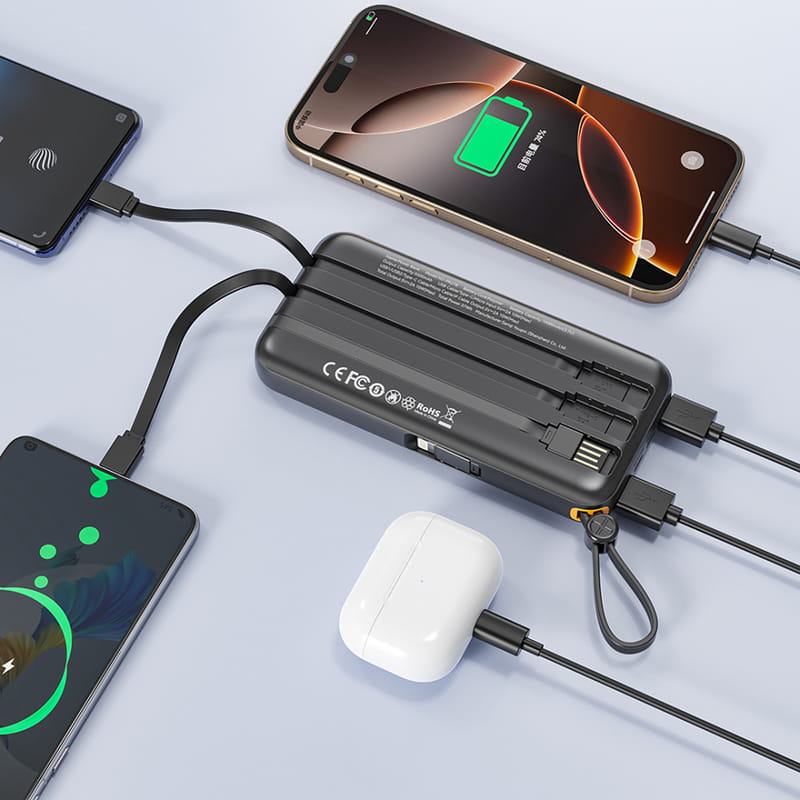 Універсальна мобільна батарея XO PR278 10000mAh 10W Black