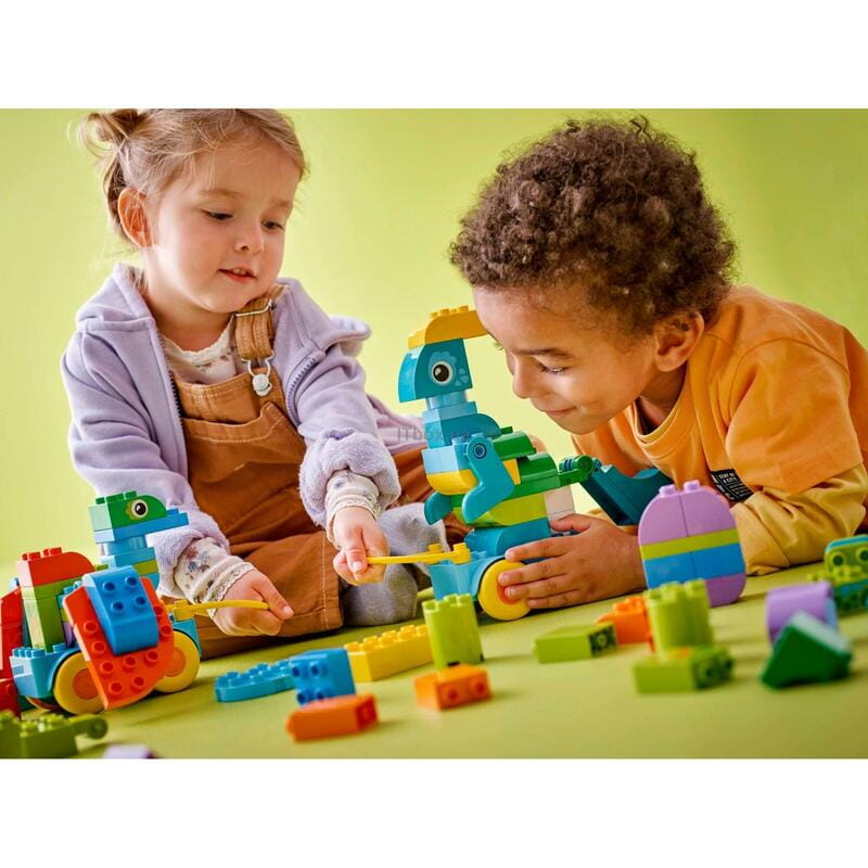 Конструктор LEGO Duplo Town Динозаври на колесах 3 в 1 (10451)