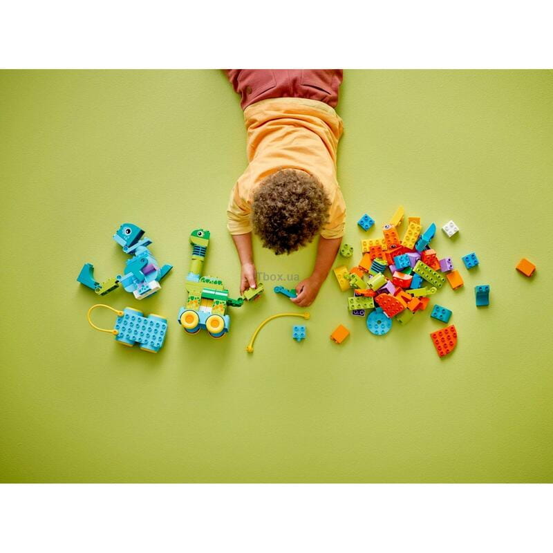 Конструктор LEGO Duplo Town Динозаври на колесах 3 в 1 (10451)