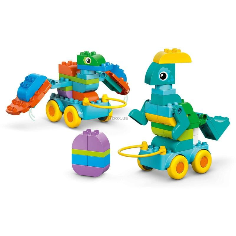 Конструктор LEGO Duplo Town Динозаври на колесах 3 в 1 (10451)