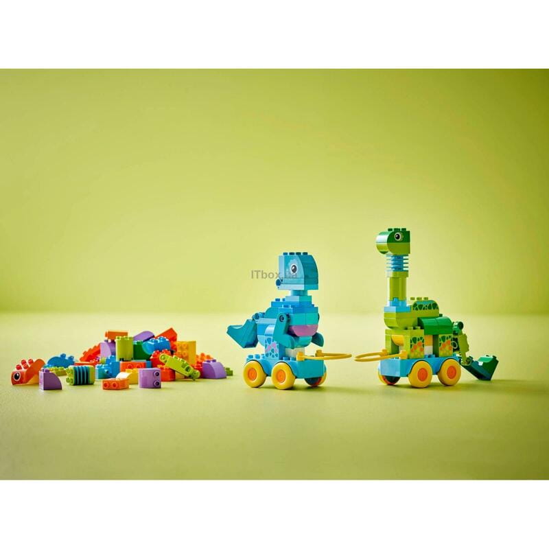 Конструктор LEGO Duplo Town Динозаври на колесах 3 в 1 (10451)