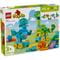 Фото - Конструктор LEGO Duplo Town Динозаври на колесах 3 в 1 (10451) | click.ua