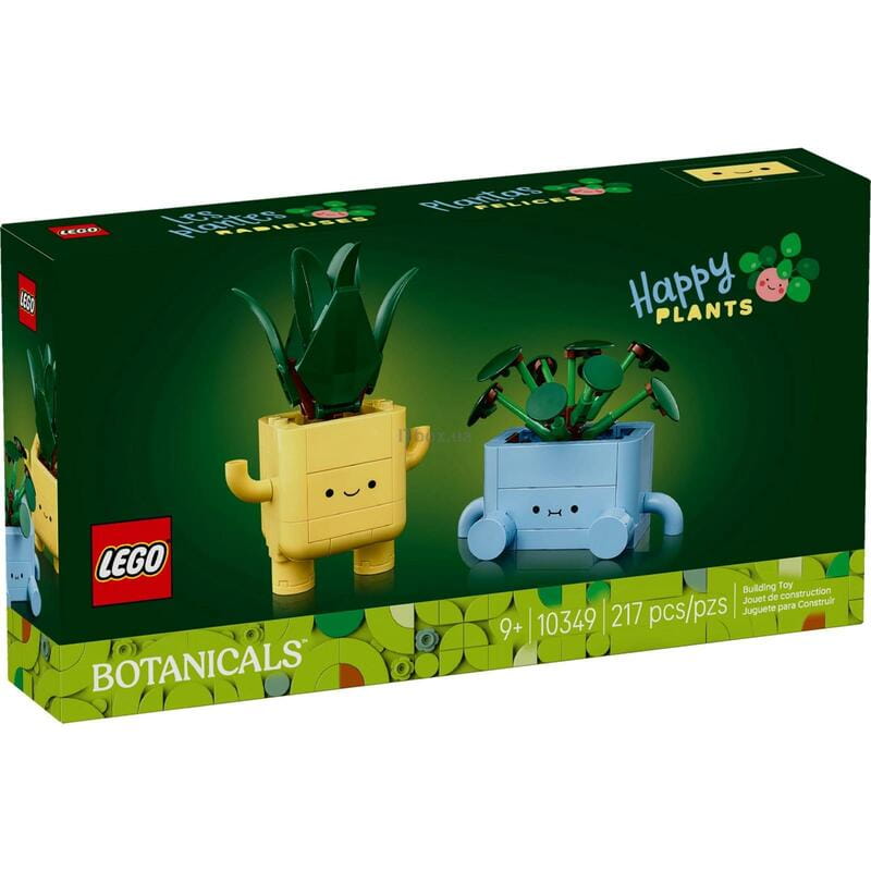 Конструктор LEGO Botanicals Счастливые растения (10349)