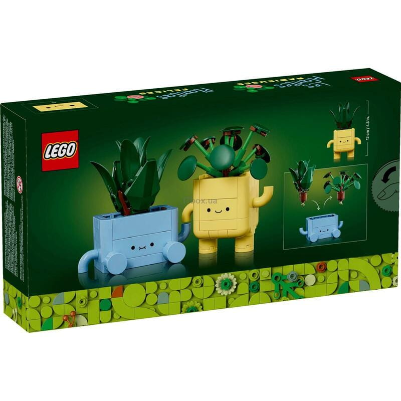 Конструктор LEGO Botanicals Счастливые растения (10349)