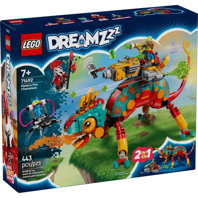Конструктор LEGO Dreamzzz Вогняний хамелеон Матео (71492)