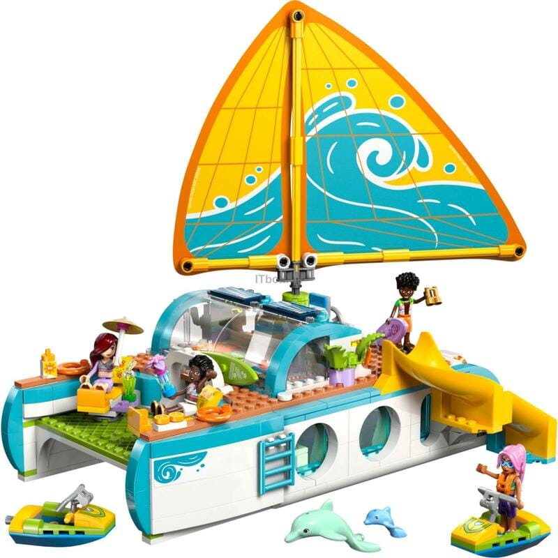 Конструктор LEGO Friends Приключения на туристической лодке (42664)