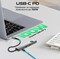 Фото - USB-хаб Promate ComandHub-Lite USB Type-C Grey | click.ua