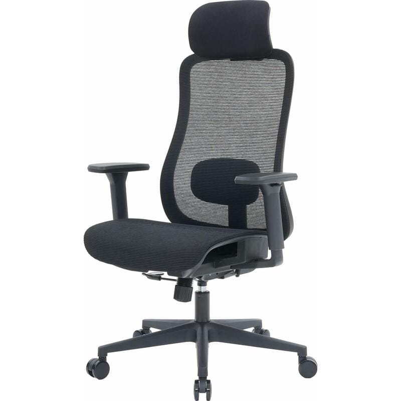 Кресло офисное Officepro Wave OC670-B-B-B Black