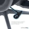 Фото - Кресло офисное Officepro Wave OC670-B-B-B Black | click.ua