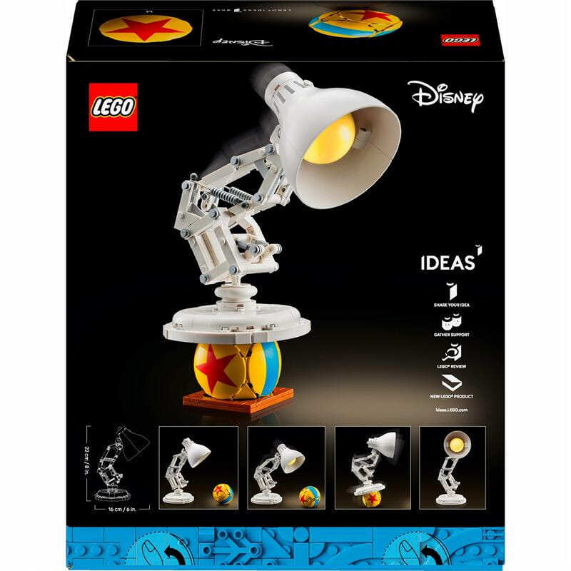 Конструктор LEGO Ideas Disney Pixar Luxo Jr. (21357)