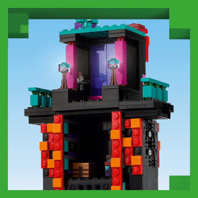 Конструктор LEGO Minecraft Башня Эндермена (21279)
