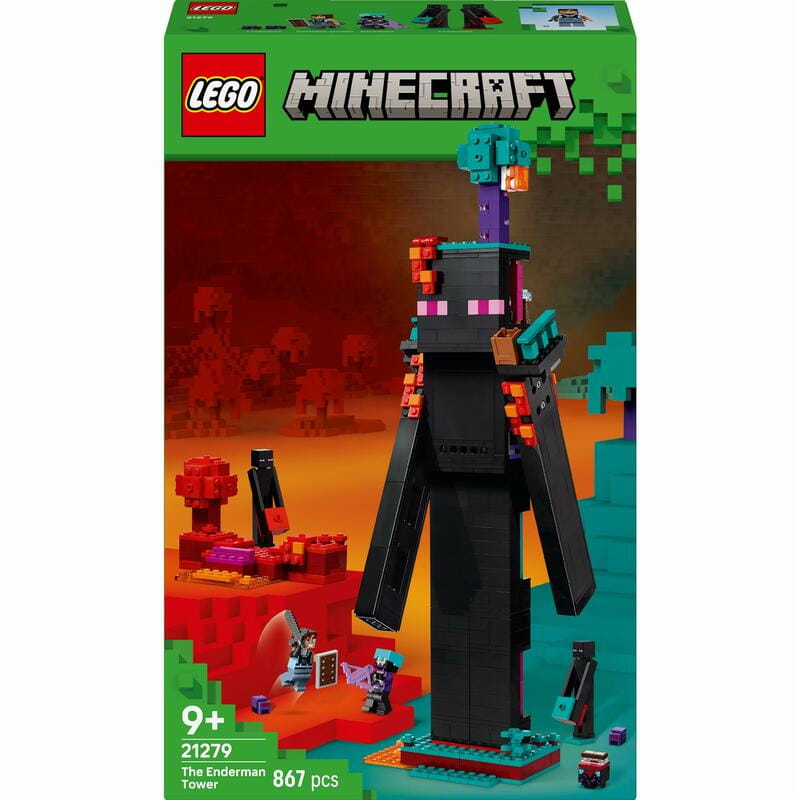 Конструктор LEGO Minecraft Башня Эндермена (21279)