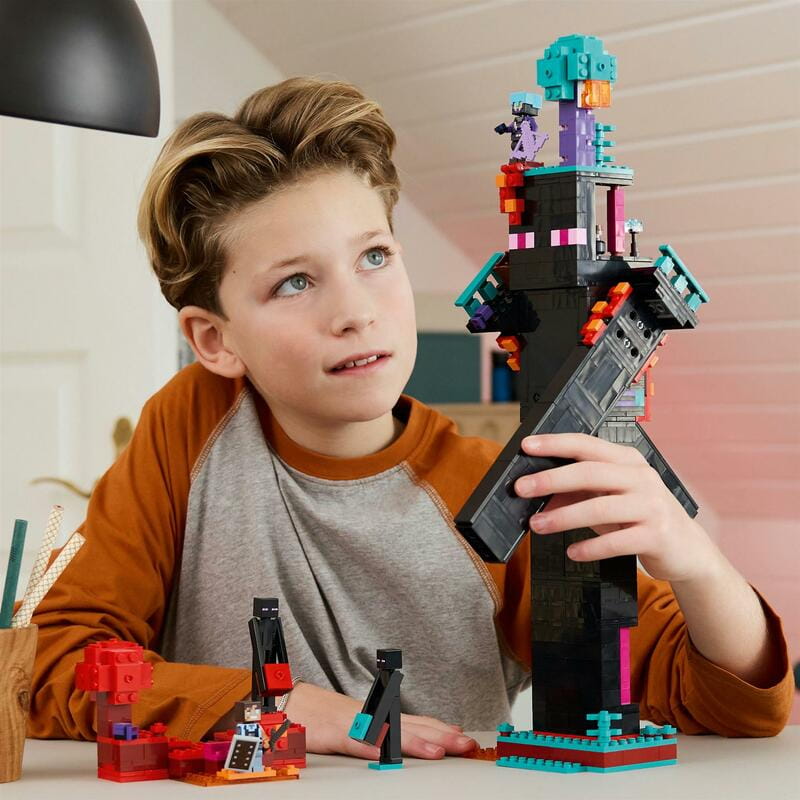 Конструктор LEGO Minecraft Башня Эндермена (21279)