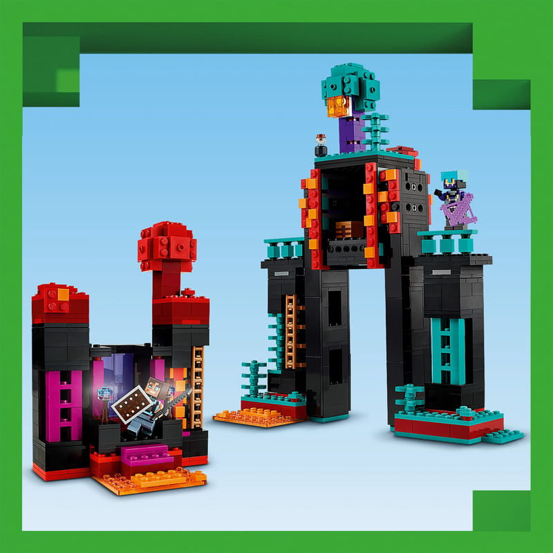 Конструктор LEGO Minecraft Башня Эндермена (21279)