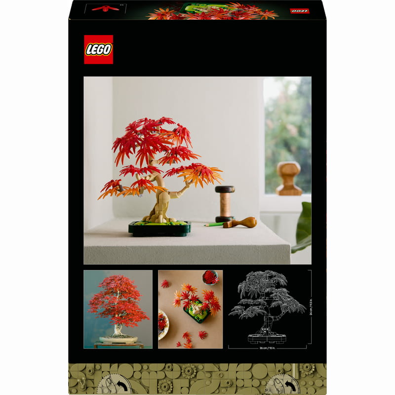 Конструктор LEGO Botanicals Бонсай c японского красного клена (10348)