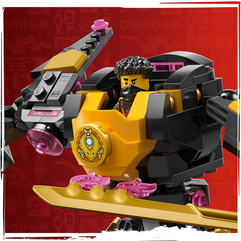 Конструктор LEGO Ninjago Бойовий робот Арін Спін-джитсу (71839)