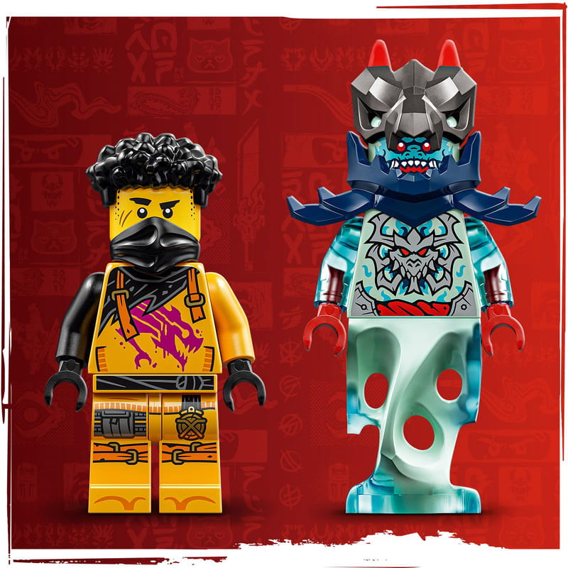Конструктор LEGO Ninjago Бойовий робот Арін Спін-джитсу (71839)