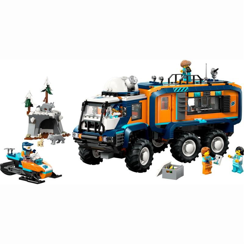 Конструктор LEGO City Арктична дослідницька вантажівка з науковою лабораторією (60471)