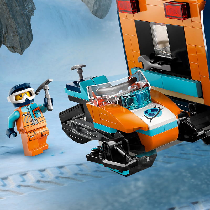 Конструктор LEGO City Арктична дослідницька вантажівка з науковою лабораторією (60471)