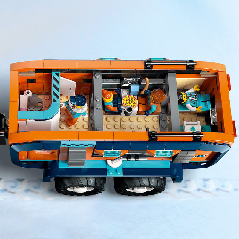 Конструктор LEGO City Арктична дослідницька вантажівка з науковою лабораторією (60471)