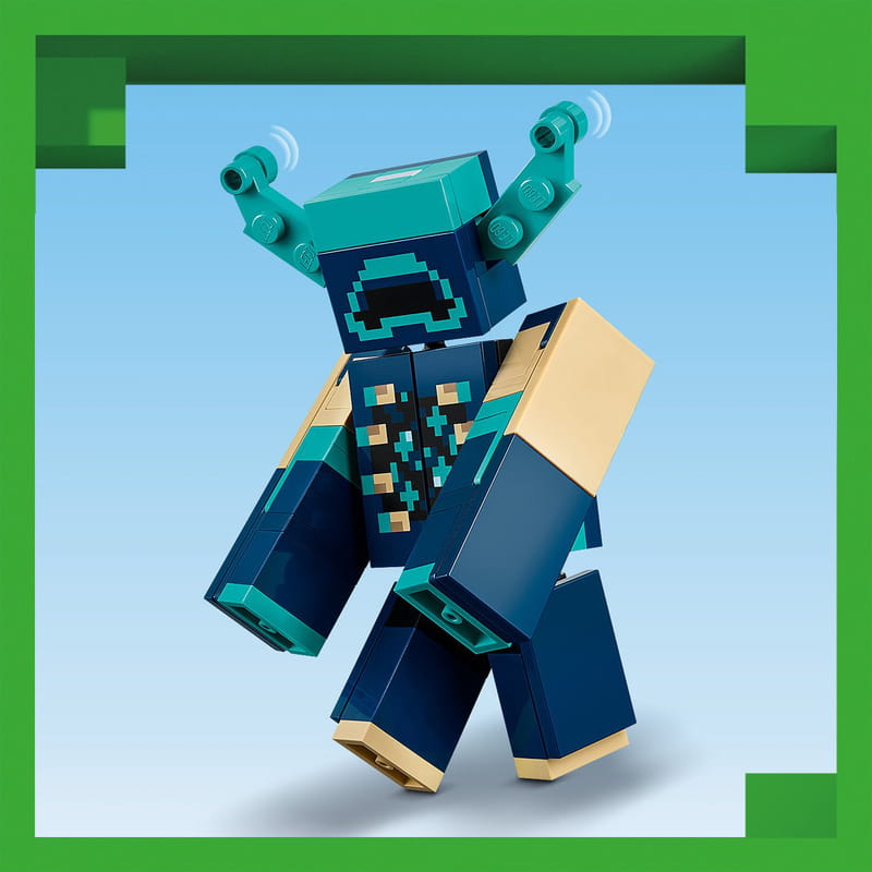 Конструктор LEGO Minecraft Зустріч із Боронителем (21274)