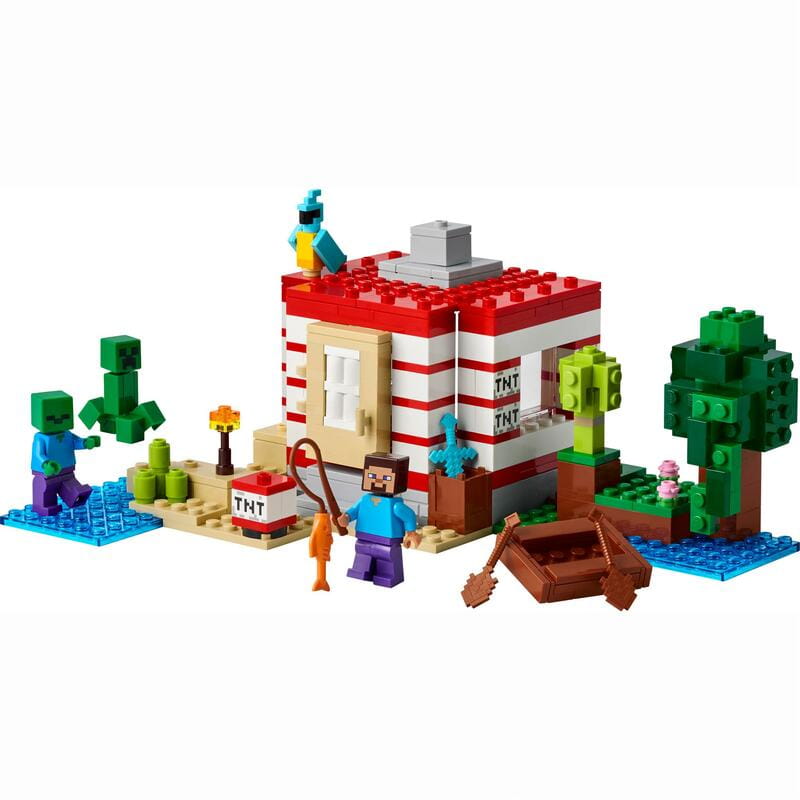 Конструктор LEGO Minecraft Будинок з вибухівки в джунглях (21275)