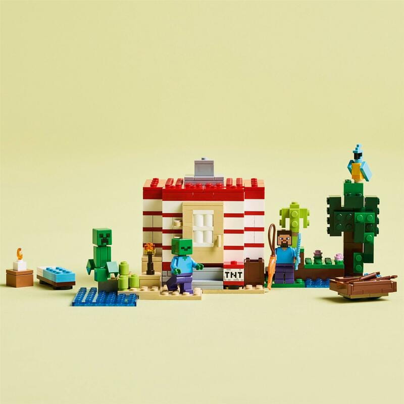 Конструктор LEGO Minecraft Будинок з вибухівки в джунглях (21275)