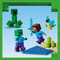 Фото - Конструктор LEGO Minecraft Будинок з вибухівки в джунглях (21275) | click.ua