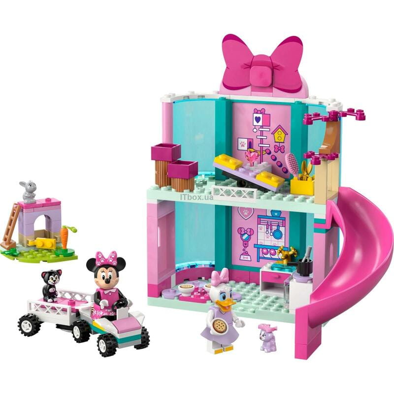Конструктор LEGO Disney Готель Мінні для домашніх улюбленців (43274)