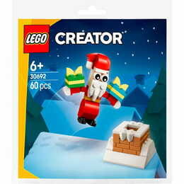 Конструктор LEGO Creator Різдвяні забави з димарем із Сантою (30692)
