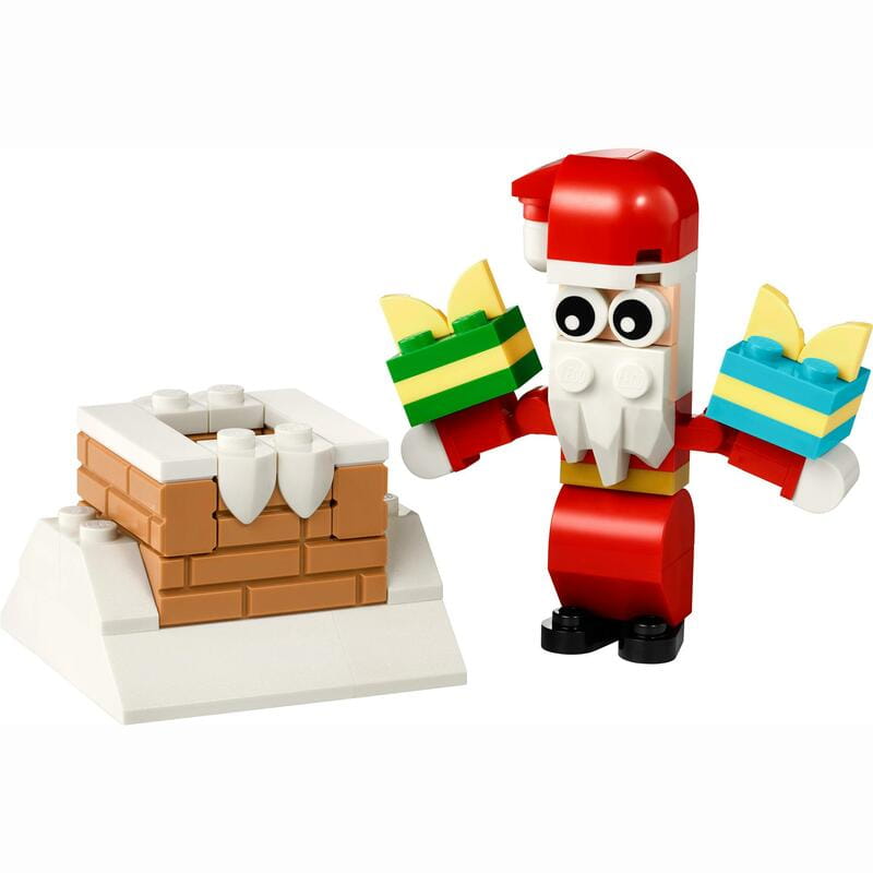 Конструктор LEGO Creator Різдвяні забави з димарем із Сантою (30692)