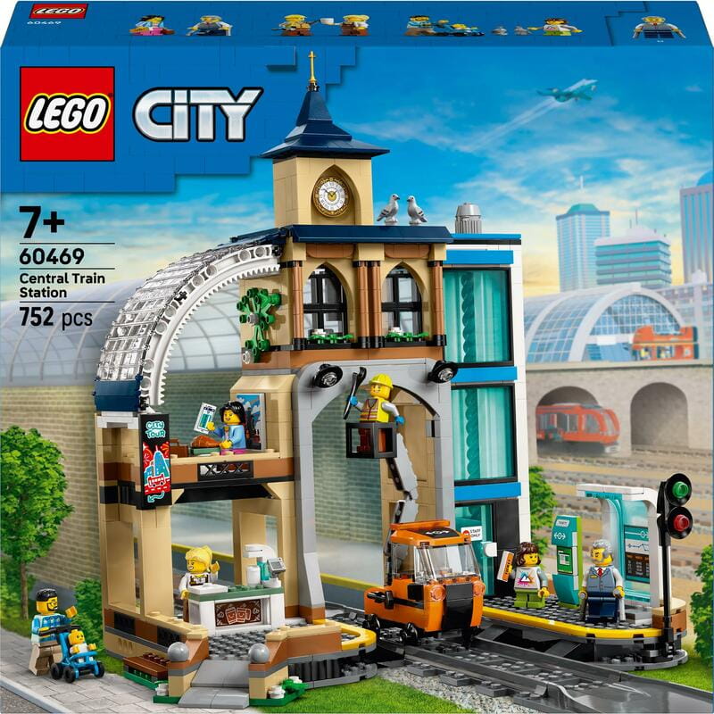 Конструктор LEGO City Центральний залізничний вокзал (60469)