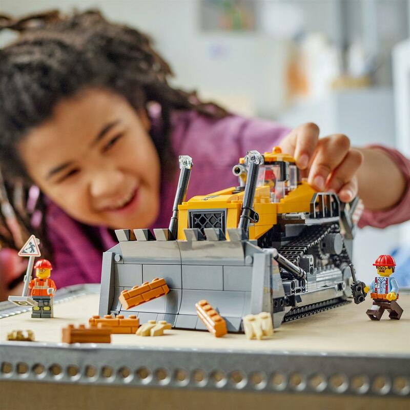 Конструктор LEGO City Жовтий бульдозер (60466)