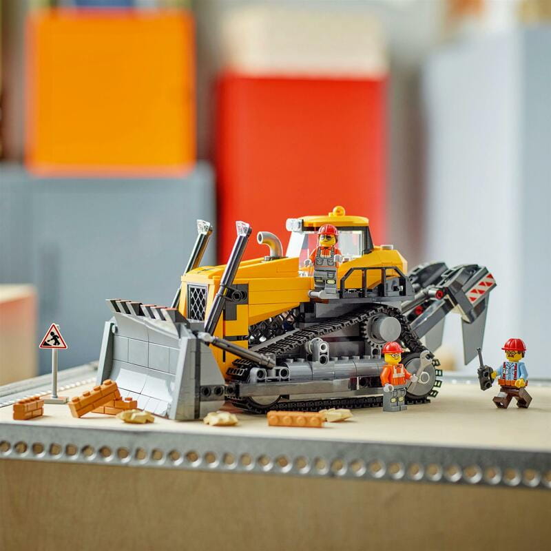 Конструктор LEGO City Жовтий бульдозер (60466)