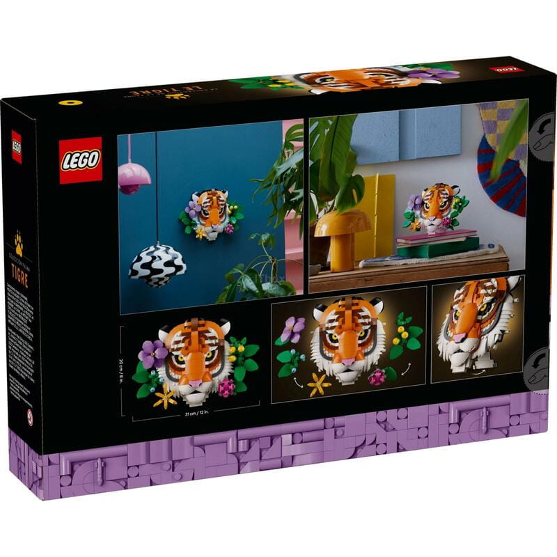 Конструктор LEGO Art Коллекция фауны - Тигр (31217)