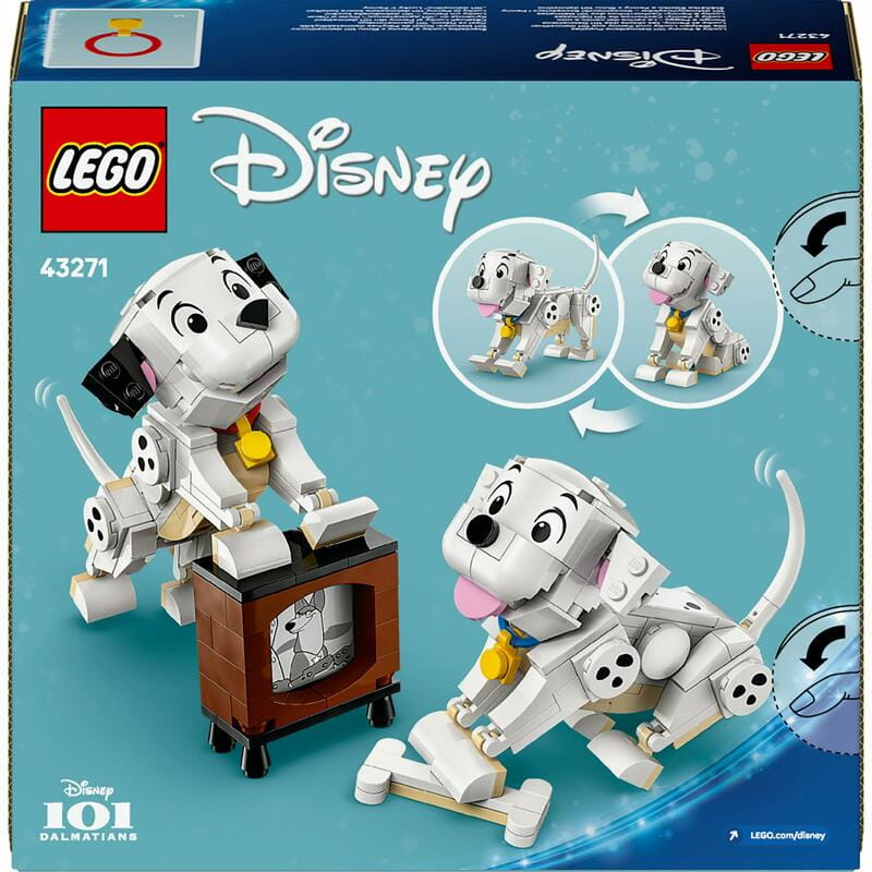 Конструктор LEGO Disney Classic Лакі та Пенні. 101 далматинець (43271)