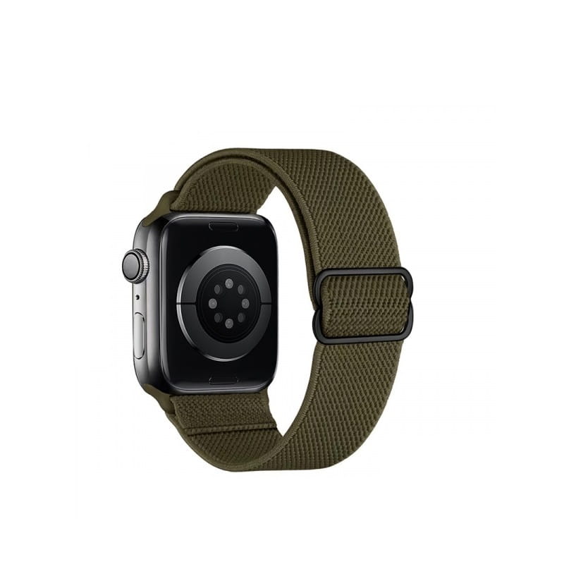 Ремінець Hoco WA04 Nylon Loop для Apple Watch 42mm/44mm/45mm/49mm Dark Olive (WA04-42/49DO)