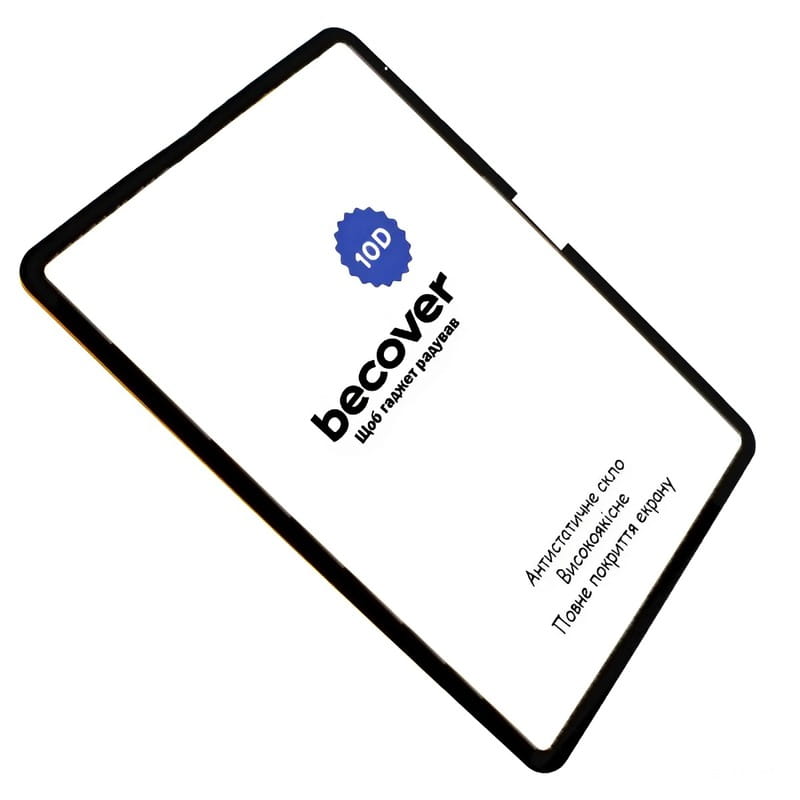 Защитное стекло BeCover 10D для Apple iPad Air 13" M2/M3 (2024/2025) Black (711676)