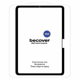 Захисне скло BeCover 10D для Apple iPad Pro 11" M4 2024 Black (711677)