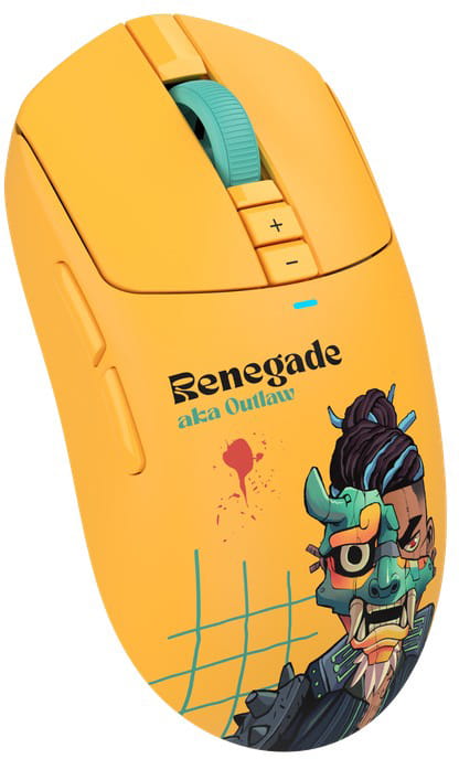 Миша бездротова A4Tech Bloody R72 Ultra Renegade Sunset Yellow