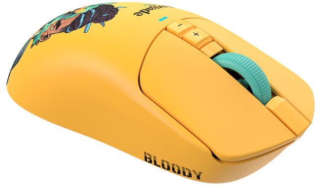 Миша бездротова A4Tech Bloody R72 Ultra Renegade Sunset Yellow