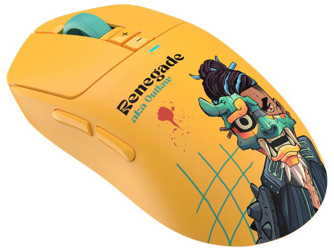 Миша бездротова A4Tech Bloody R72 Ultra Renegade Sunset Yellow