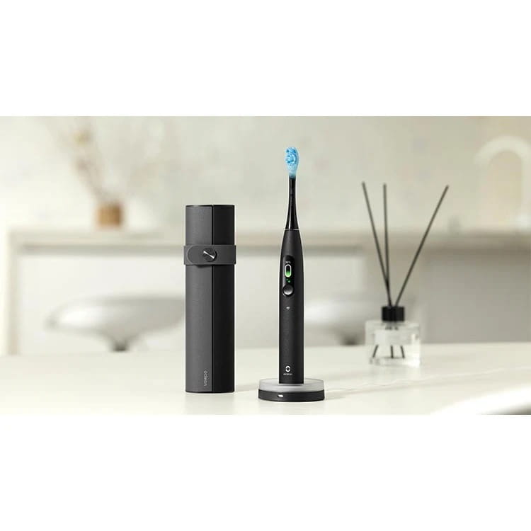Умная зубная электрощетка Oclean X Ultra 20 Set Electric Toothbrush Black (6970810557107)