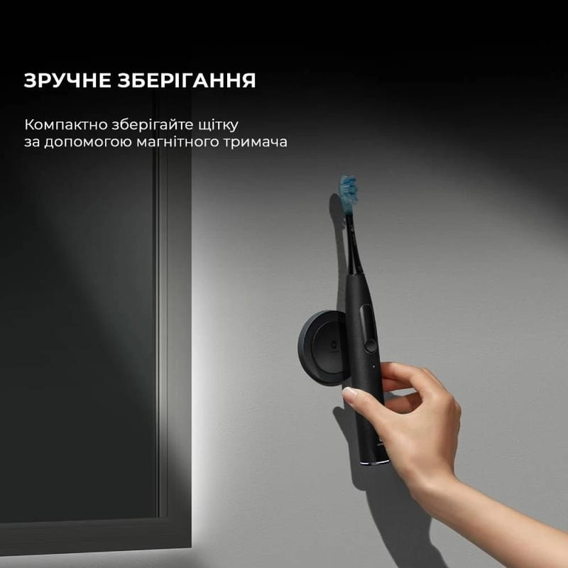 Умная зубная электрощетка Oclean X Ultra 20 Set Electric Toothbrush Black (6970810557107)