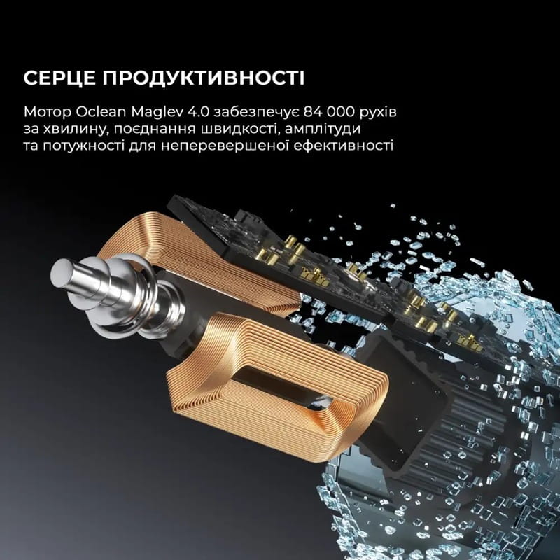 Умная зубная электрощетка Oclean X Pro 20 Electric Toothbrush Green (6970810556902)